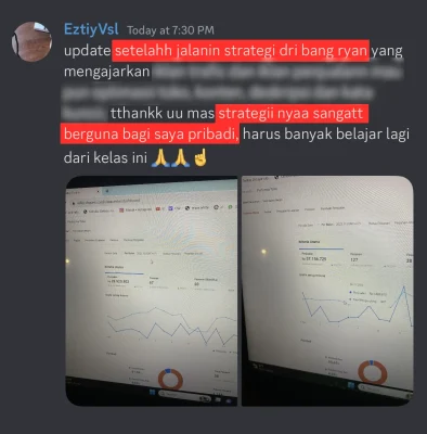 "Awalnya stuck di 28jt, meningkat jadi 57jt dalam 3 minggu setelah join!"